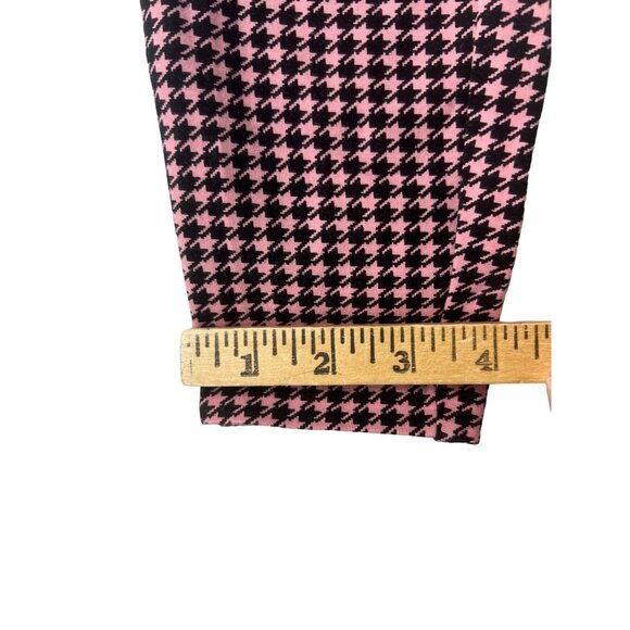 Womens Old Navy Pink and Black Checkered Stevie Leggings Ladies Size Small - Picture 5 of 9